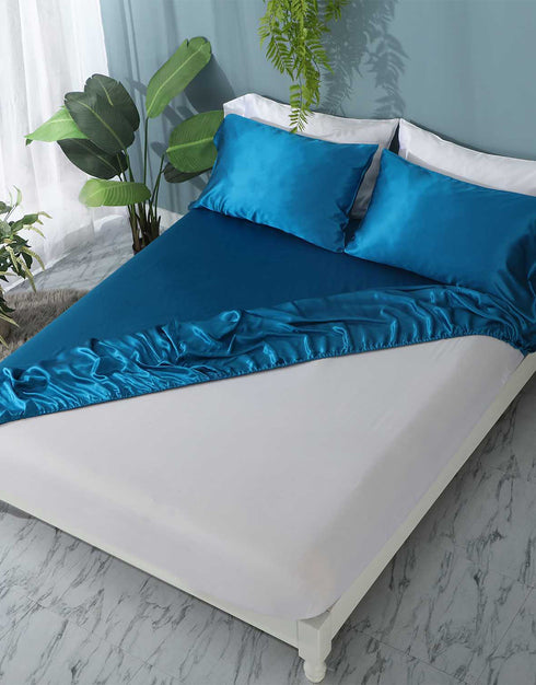 19 Momme Silk Fitted Sheet (1 pcs) (T)